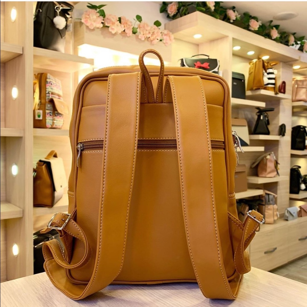 SANTO ROSARIO backpack Honey Color - Picture 3 of 3